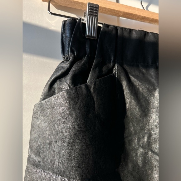 Zara Lather Mini Skirt Size XS - Picture 6 of 6